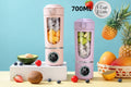 New Portable Juice Maker Blender for Shakes Smoothies 700ML Multiple Colors 12-Blades Fast Mixing 2 In 1 Blender Bottle Juicer